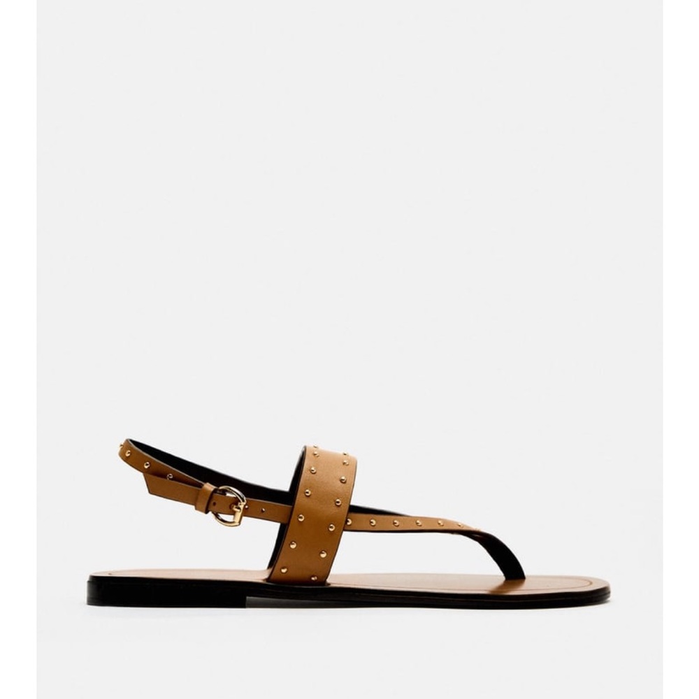 Zara studded leather sandals